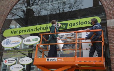 Provinciehuis Groningen aardgasvrij met warmtepompen, WKO, buffervaten en water uit de stadsgracht