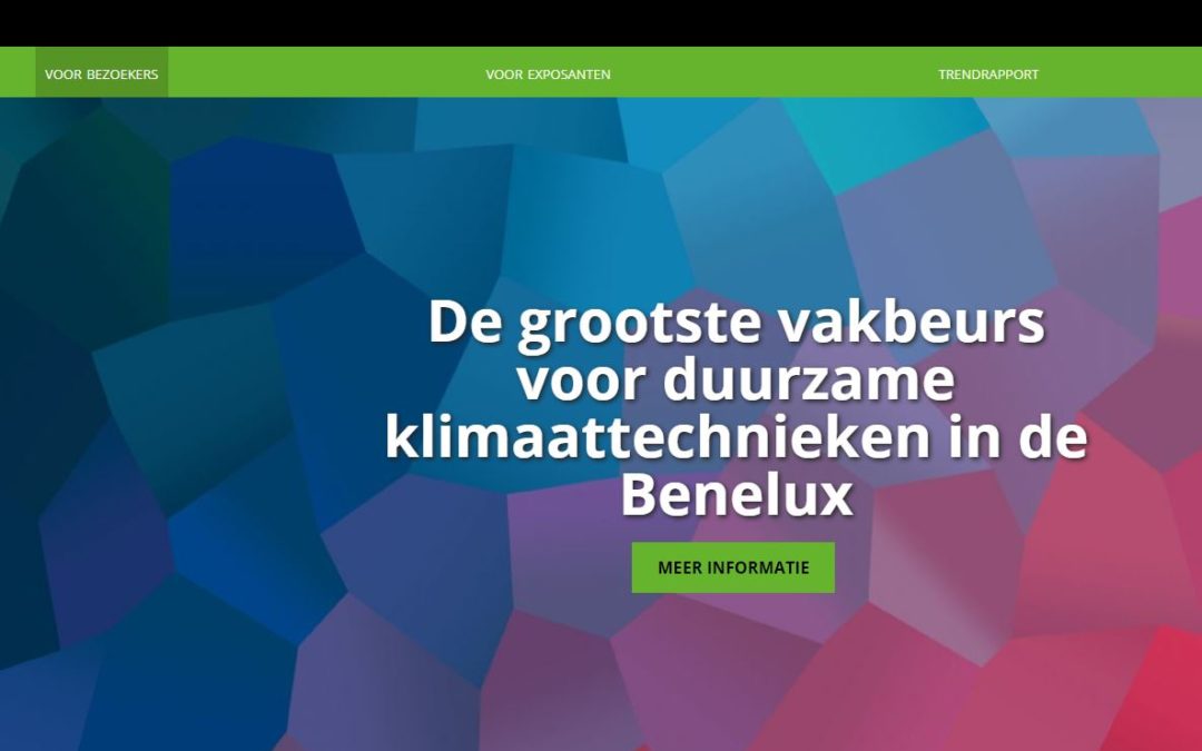 Bezoek onze stand op de vakbeurs Duurzaam Verwarmd