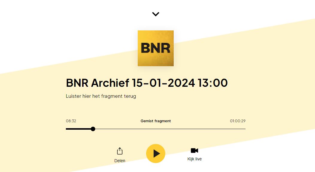 Nieuwsitem BNR Nieuwsradio: 2023 topjaar voor warmtepompen ondanks stagnatie groei vierde kwartaal