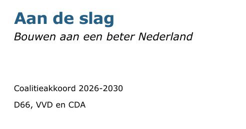 Normering warmtepompen in coalitieakkoord